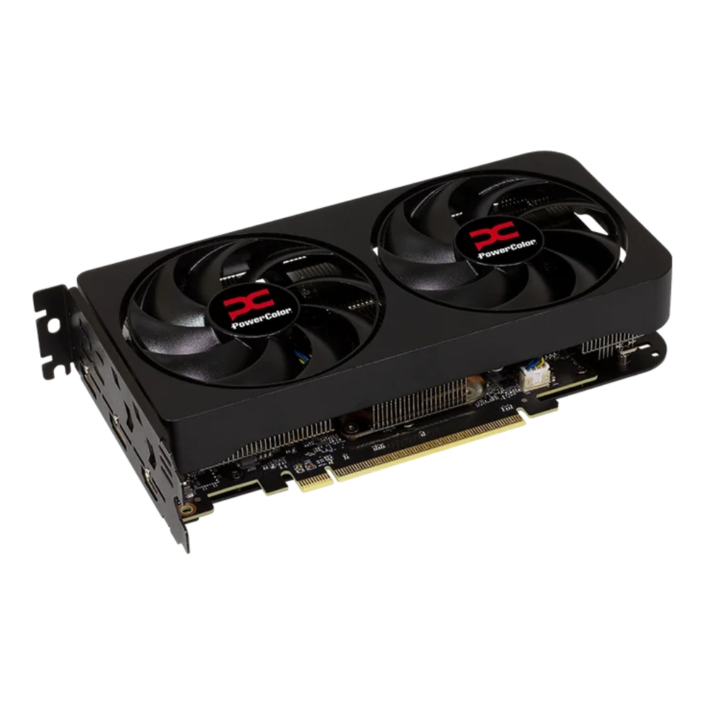 PowerColor Graphic Card AMD Radeon RX 9060 XT Reaper 8GB DDR6 Dual Fan view 7